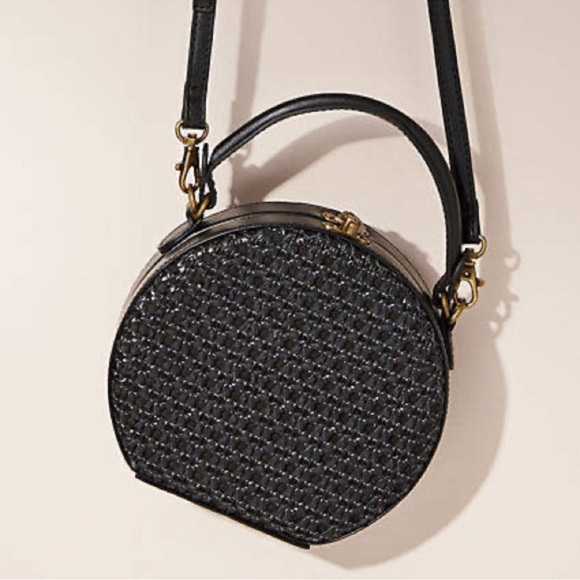Anthropologie Handbags - Anthropologie Serena Woven Circle Bag
